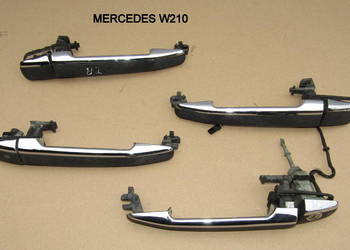 KLAMKI ZEWNĘTRZNE DRZWI PRZEDNICH, TYLNYCH MERCEDES W210
