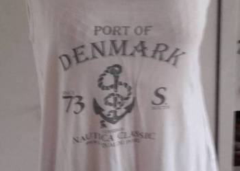 BAWEŁNIANY TOP Z NADRUKIEM - r. 40