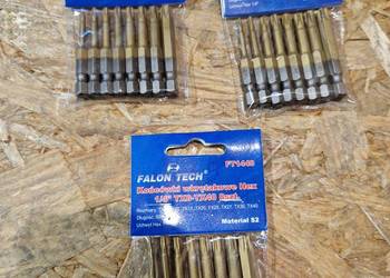 Zestaw bitów TORX 1/4" TX8-TX40 8sz