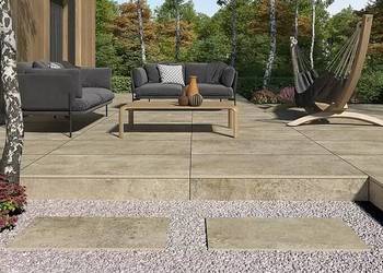 Płyty tarasowe 2cm 120x60 beżowe balkon, ogród Baldo beige gat.1 Cerrad