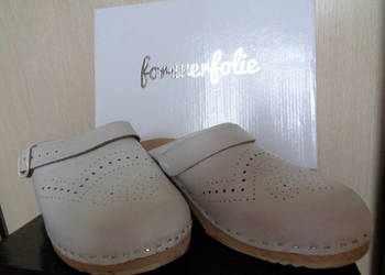 ECCOklapki drewniaki damskie 40