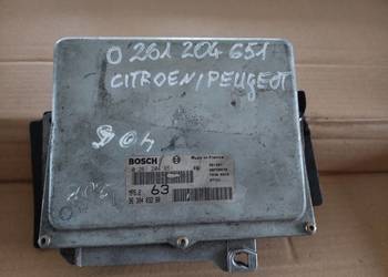 CITROEN PEUGEOT komputer sterownik 0261204651