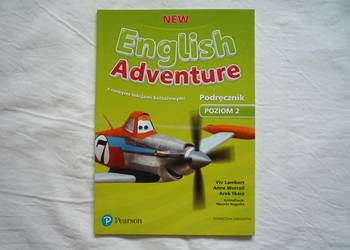New English Adventure 2. Nowy Podręcznik z kodem do eDesku J Angielski