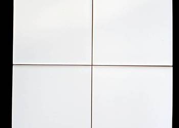 Gamma bianco płytki ceramiczne białe matowe 10x10 ścienna Paradyż Gat.1