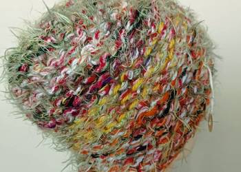 Czapka zimowa handmade El.z 7