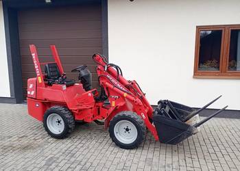 Ładowarka Weidemann 1240/szufla +widły paletowe / Bobcat, miniładowarka