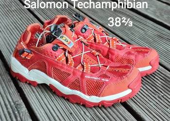 Salomon - sandały trekkingowe Techamphibian - rozmiar 38⅔ - lekkie, outdoor