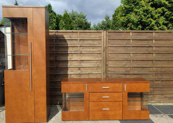 Zestaw Kassel Bydgoskie Meble witryna + komoda