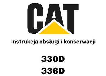 DTR Instrukcja operatora, katalog obsługi, UDT - serwis - CAT 330D, 336D