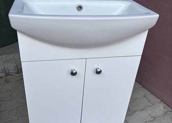 Cersanit umywalka ( 60 cm ) z szafką, bateria