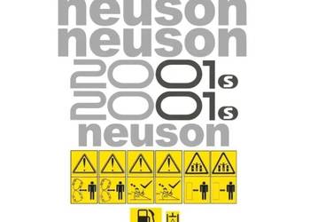 Naklejki oklejenie - NEUSON 2001S Zamiennik