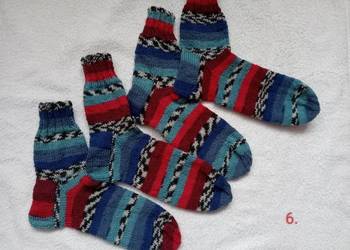 2 pary skarpet wełnianych 39-41 w stylu boho