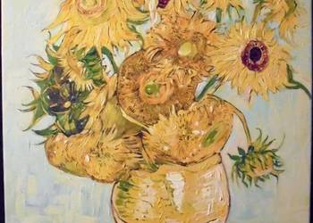Kopia obrazu Vincentego van Gogha "Słoneczniki"