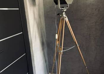 Lampa PRL teatralna Vintage loft industrialna