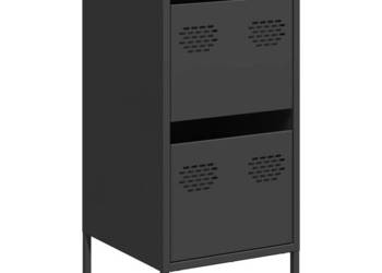 Szafka czarna 35x39x735 cm stal walcowana na zimno WM-851394