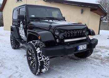 Jeep wrangler wersja Sahara 3.6 benzyna rok 2016 ładny zamiana