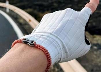 Bransoletka z łańcucha rowerowego handmade prezent dla kolarza