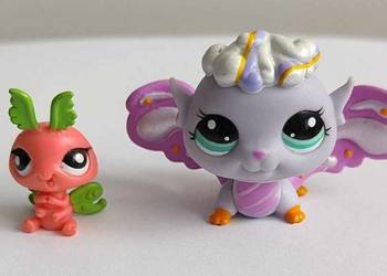 Littlest Pet Shop Fairies Fairy Wróżka i Przyjaciel zestaw 2710 2711 Hasbro