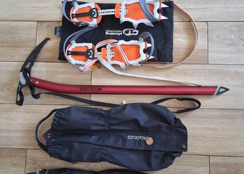 Zimowy sprzęt górski-wszystko razem