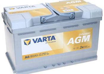 Varta START-STOP 80Ah 800A F21/A6 AGM Radomsko ul.Krakowska 17