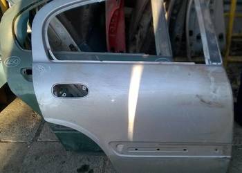 NISSAN ALMERA N16 2000 2005 5D DRZWI PRAWE TYŁ  GOŁE