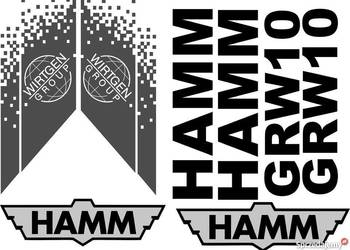 naklejki hamm grw 10 15 18