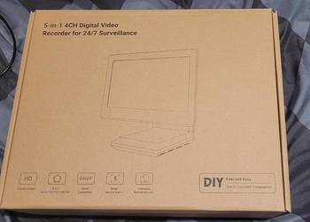 NOWY ! SANNCE 4 kanałowy rejestrator All-in-One