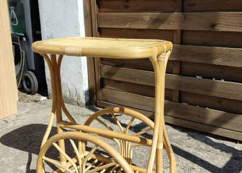 Gazetnik bambus rattan stojak na gazety