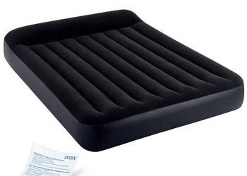 Materac dmuchany do spania 203x152 cm dwuosobowy łóżko INTEX 64143