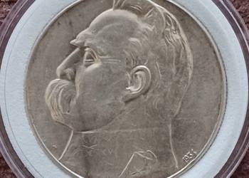 10 zł J. Piłsudski 1934 r. - Orzeł Legionowy - około menniczy