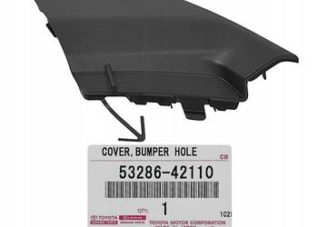 TOYOTA RAV4 Zaslepka haka holowniczego przod lewa 53286-42110 OE