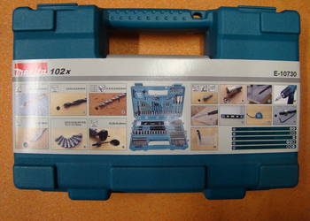 Zestaw wierteł, bitów, akcesoria MAKITA 102 PC Ref. E-10730
