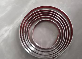Listwa elastyczna chromowana listwa chrom ozdobna samoprzylepna 17 mm
