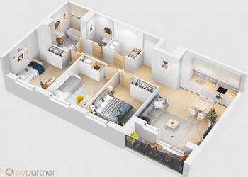 Oferta sprzedaży mieszkania 69.2m2 4 pokoje Wrocław