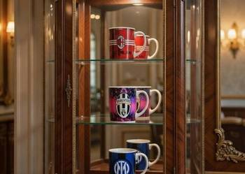 Zestaw prezentowy Serie A dla kibica piłki nożnej dla niego Juventus Inter