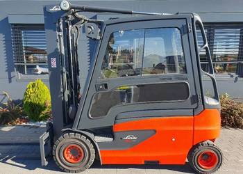Wózek widłowy LINDE E25L-01 11r Duplex skok 3,27m ogrzewanie E18 E25 E16