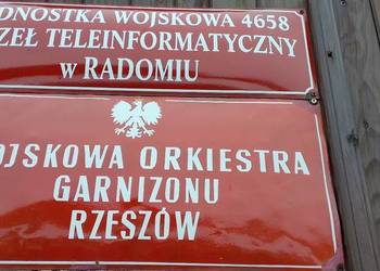 Tablica emaliowana loftt orkiestra Rzeszów