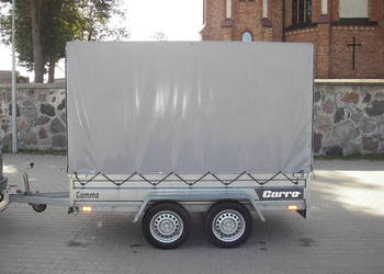 Przyczepa 2020r. JAK NOWA CARRO GAMMA tandem 2-osie 265X150
