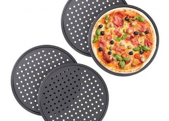 Tacka do pieczenia pizzy zestaw 4szt.