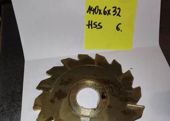 Frez tarczowy trzystronny Clarkson HSS 140x6x32