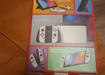 Nintendo Switch OLED – bogaty zestaw + 3 gry