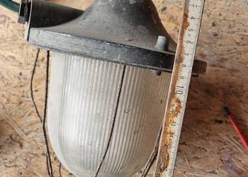 PRL loft industrial vintage lampa wisząca