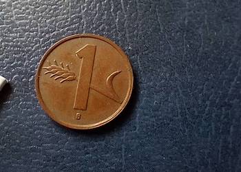 Stare  monety 1 rappen 1951 Szwajcaria