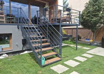 Schody zewnętrzne metalowe Wejherowo i okolice