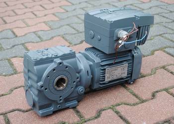 Motoreduktor kątowy 0.75kw. 7,6-76obr./min. SEW. FALOWNIK