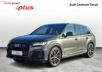Audi Q7 MatrixLED_Hak_HeadUp_Dociągi_S line_B&O_Noktowizja_Pneumatyka_Kame…