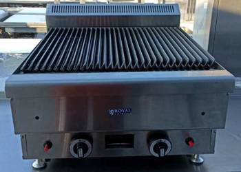 Grill Lava Gazowy Podwójny ROYAL CATERING 14,4kW S 1405.O