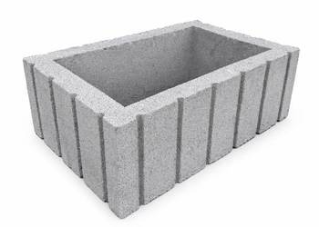 Donice betonowe 60x40x20h Gazony ogrodowe doniczki gazon