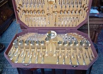 Sztucce pozłacane sztucce planeta