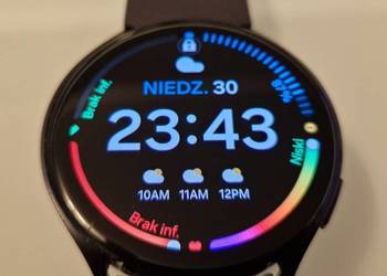 Smartwatch SAMSUNG Galaxy Watch 6 SM-R945F 44mm LTE Czarny GWARANCJA!